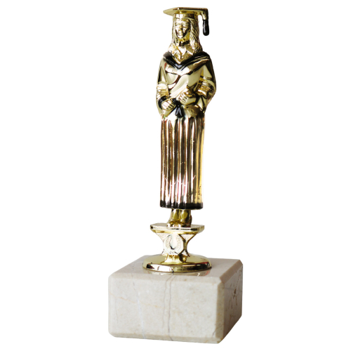 Statuetka Złota 15,5 cm Absolwentka